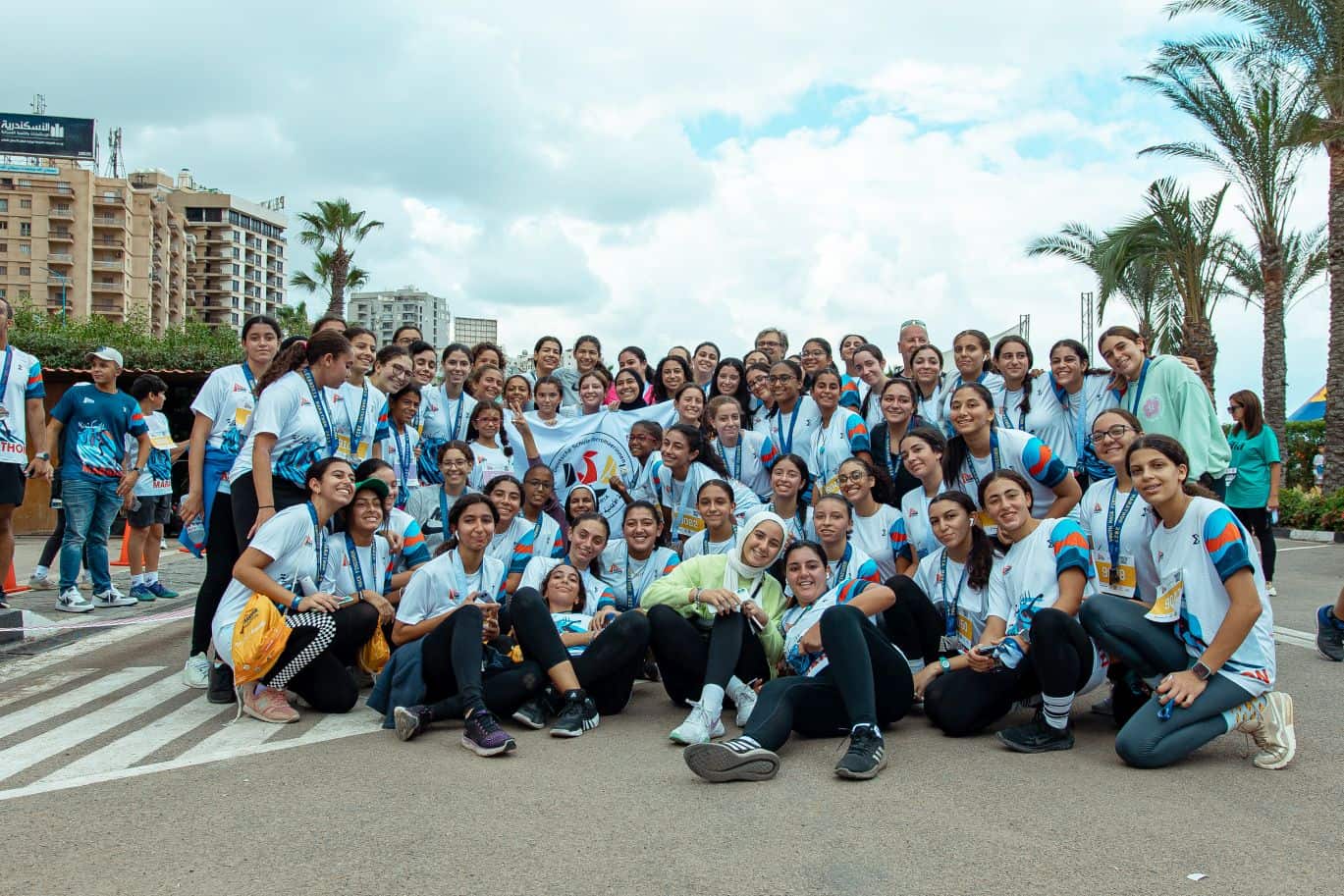DSBA nimmt am Alexandria – Marathon teil