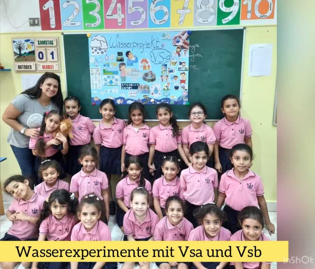 Vorschulprojekt „Wasser ist wunderbar!“  !الماء رائعٌ