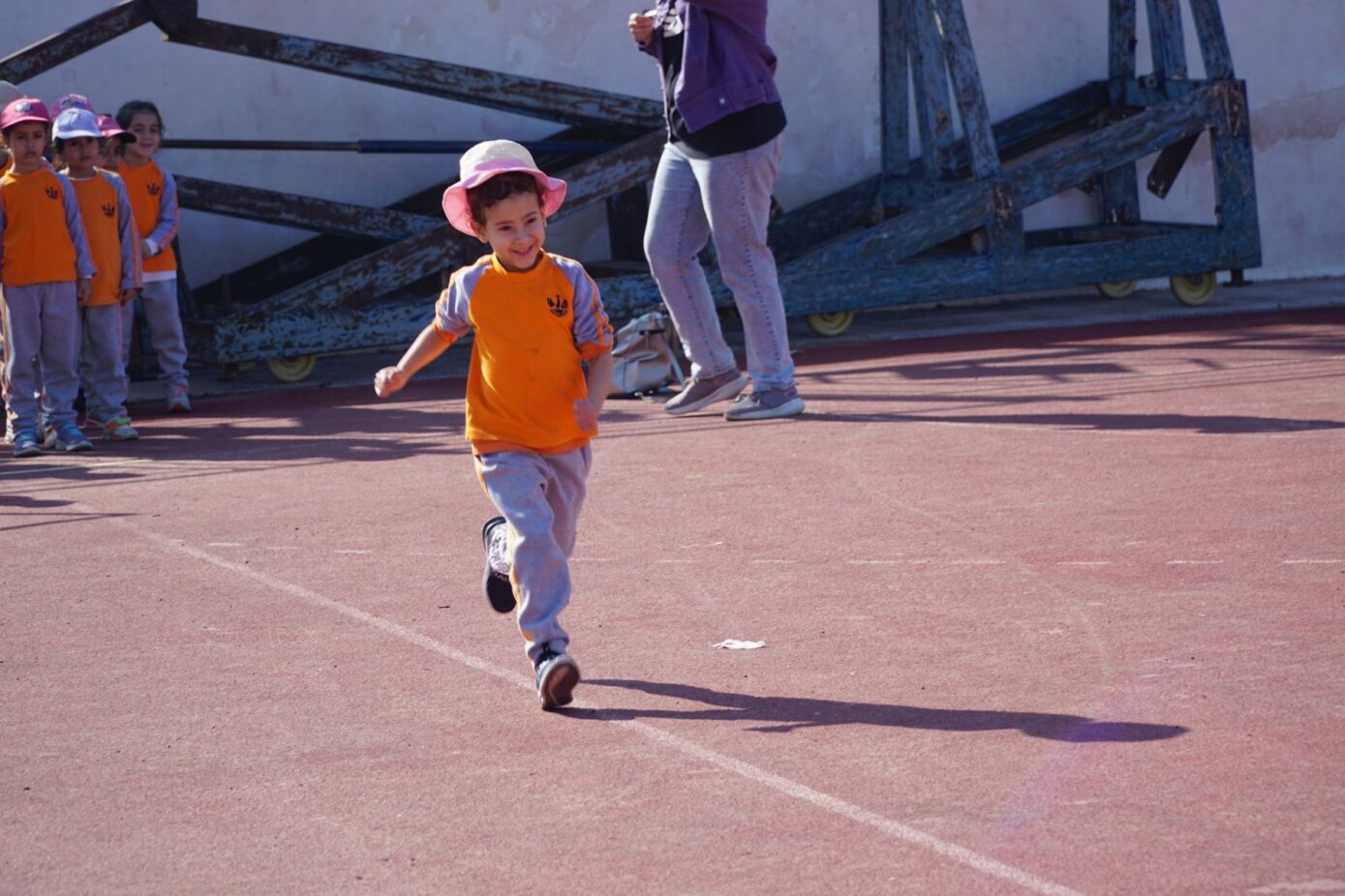 Erstes Sportfest des Kindergartens und der Vorschule