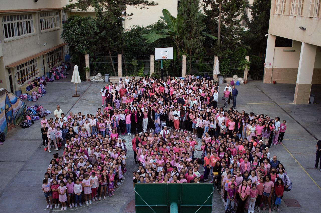 Mottotag „Pink Day“ an der DSB Alexandria