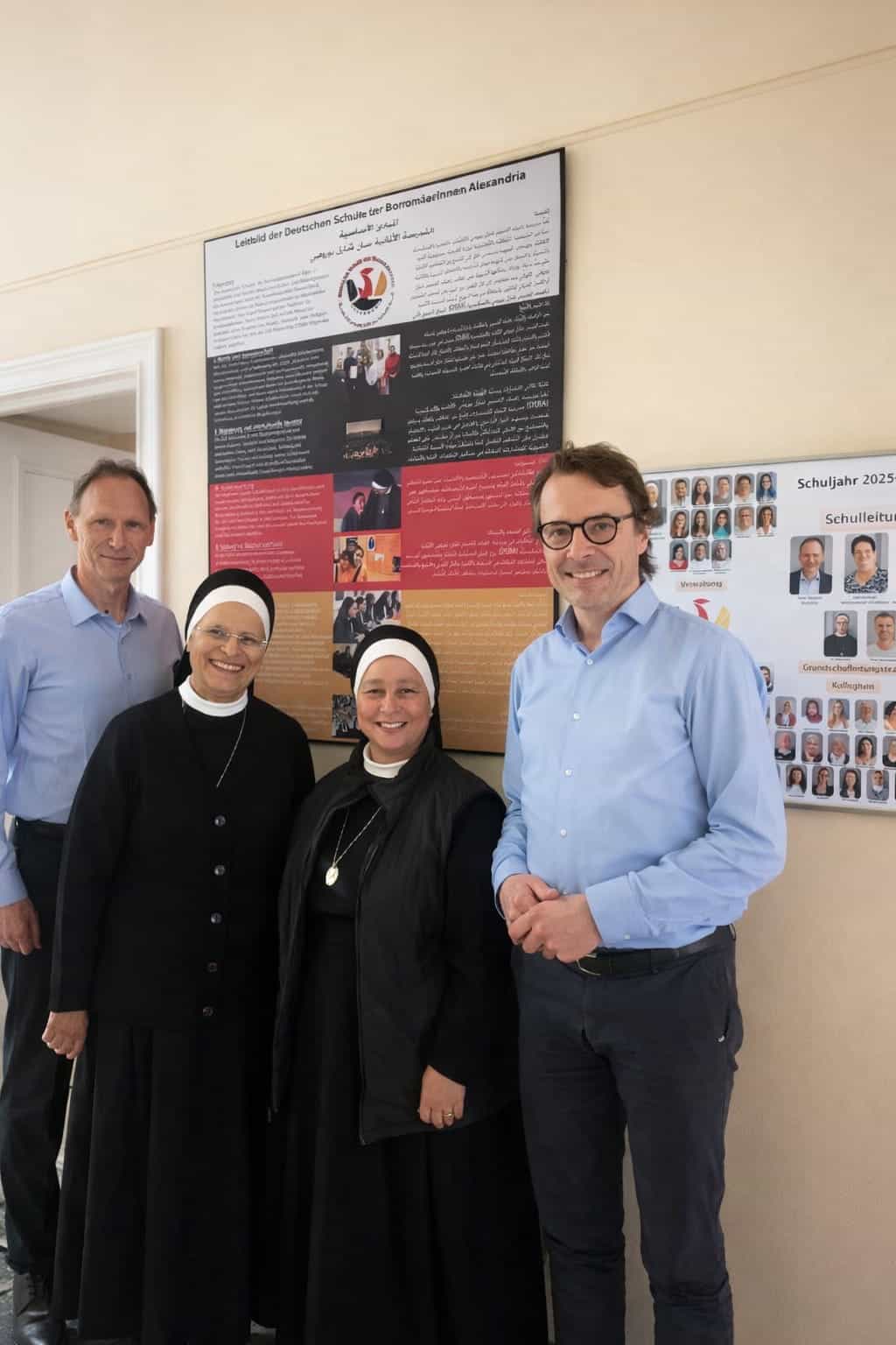 Hoher Besuch an der DSBA