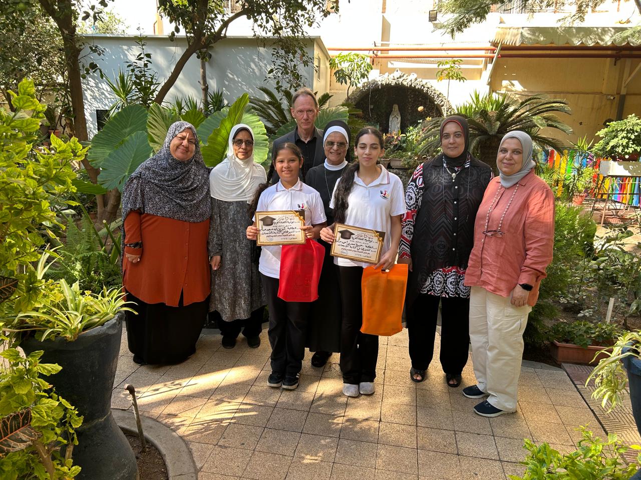 Ein Erfolg, der die besondere Bedeutung unserer Schule für die arabische Sprache und ihre Pflege eindrucksvoll widerspiegelt
